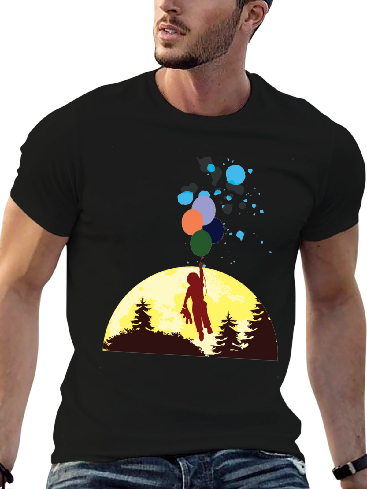 Silhouette Balloon T-Shirt