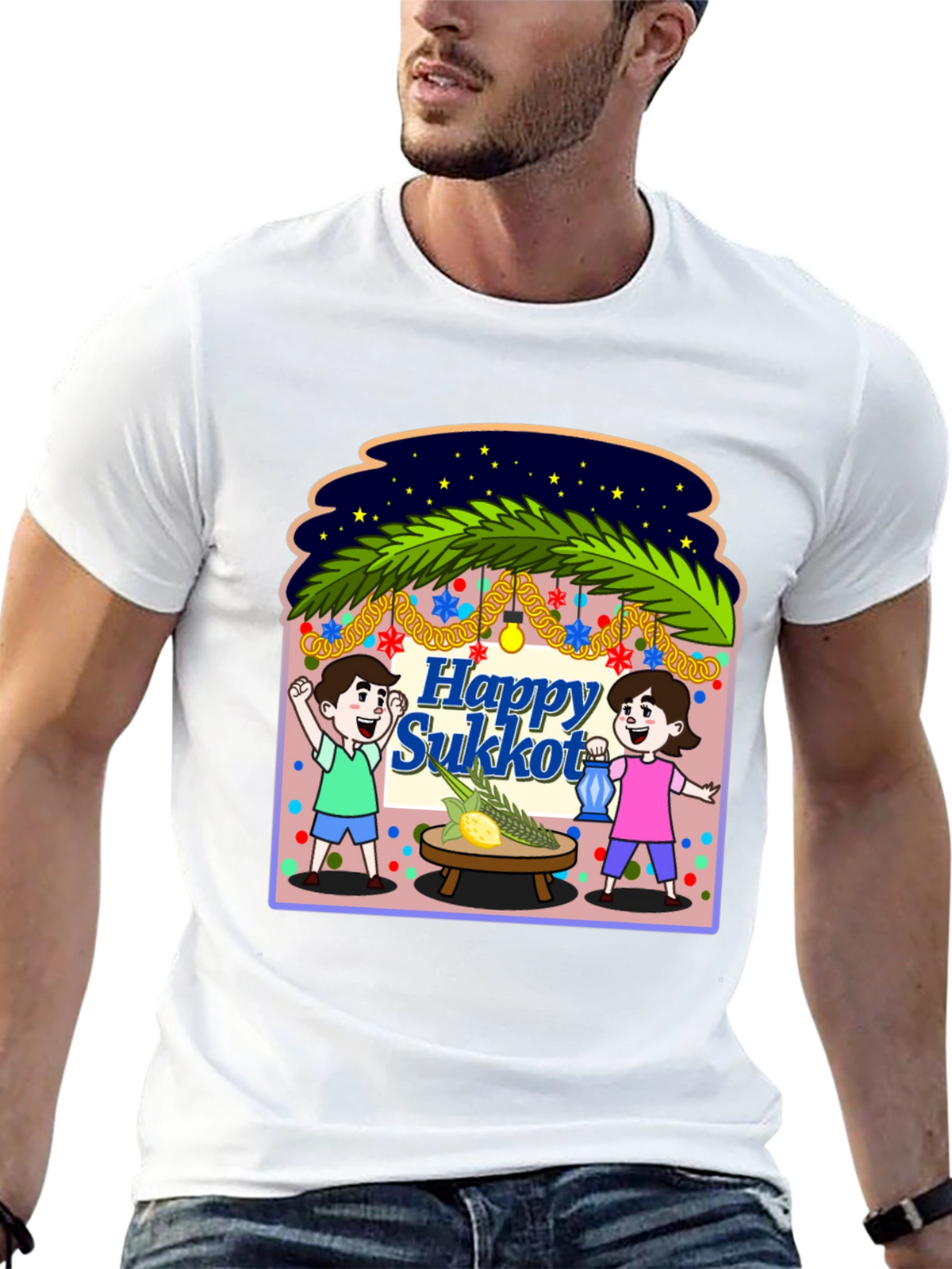 Happy Sukkot Holiday T-Shirt