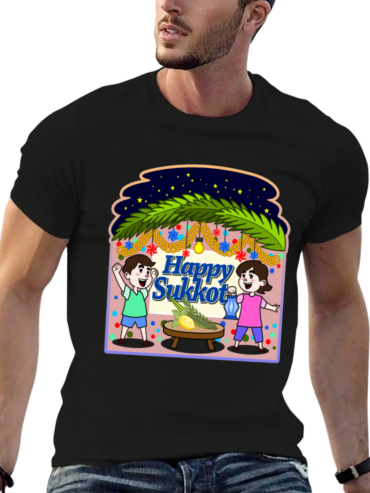 Happy Sukkot Holiday T-Shirt