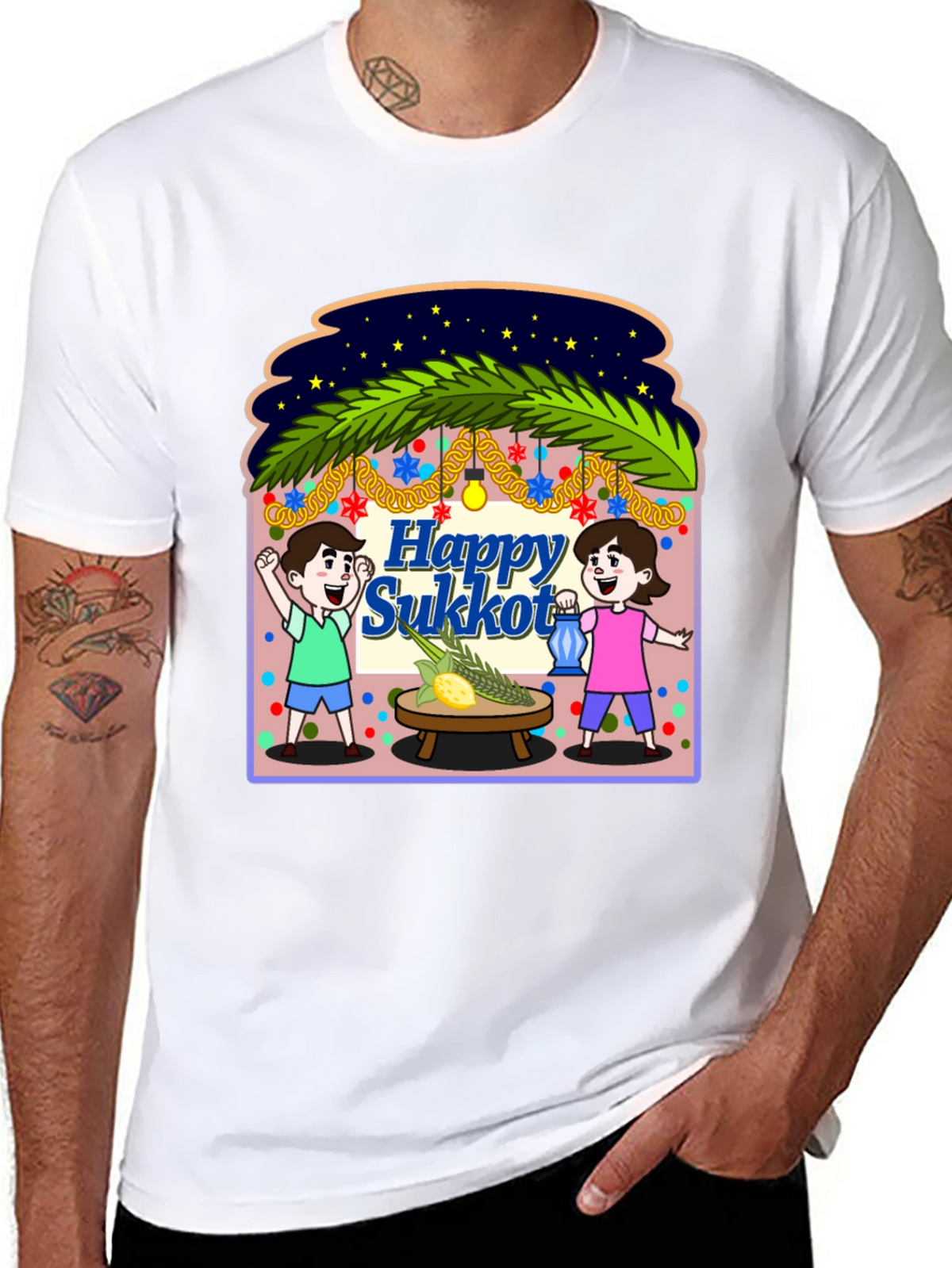 Happy Sukkot Holiday T-Shirt
