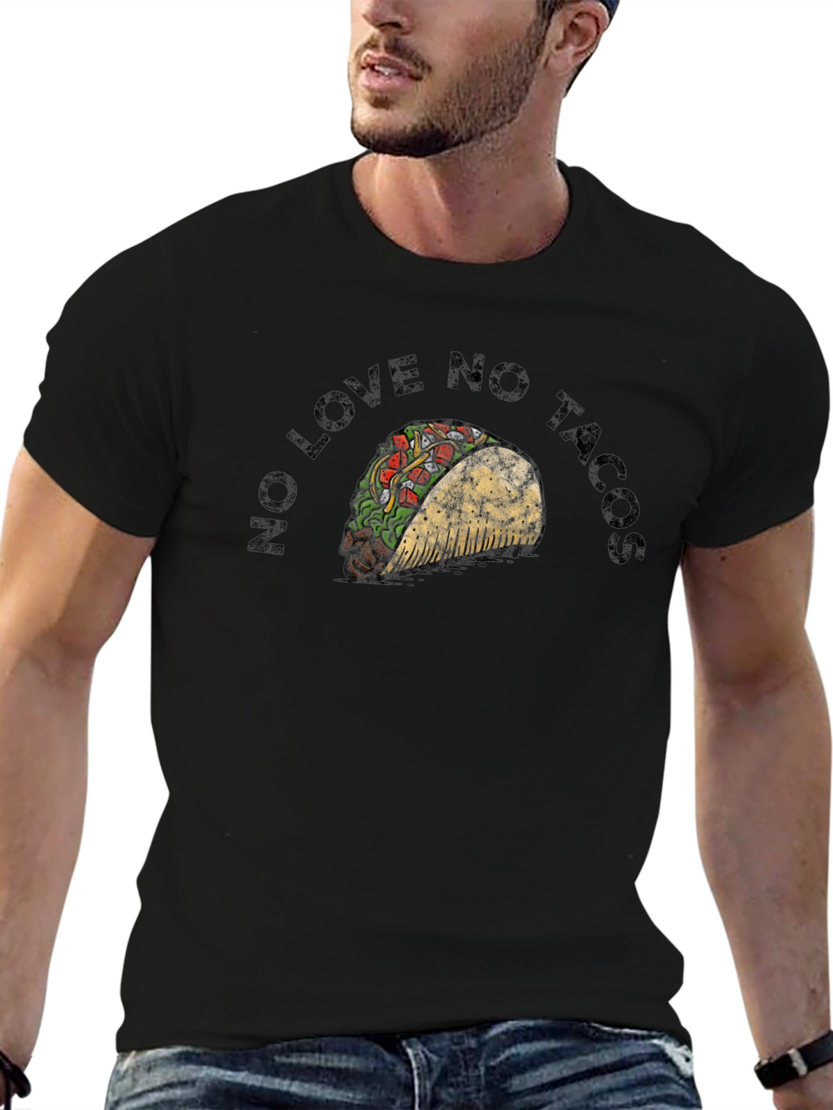 No Love No Tacos Graphic Tee