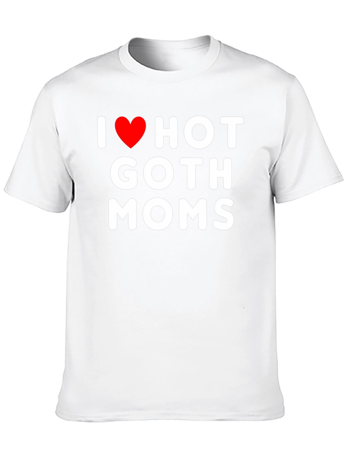 I Heart Hot Goth Moms Graphic Tee
