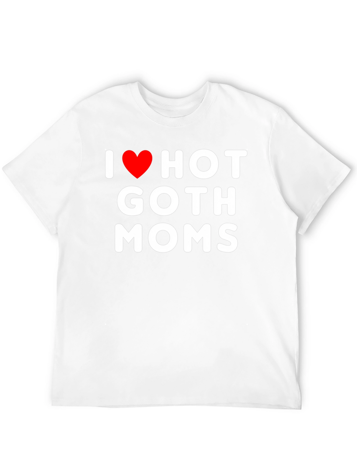 I Heart Hot Goth Moms Graphic Tee