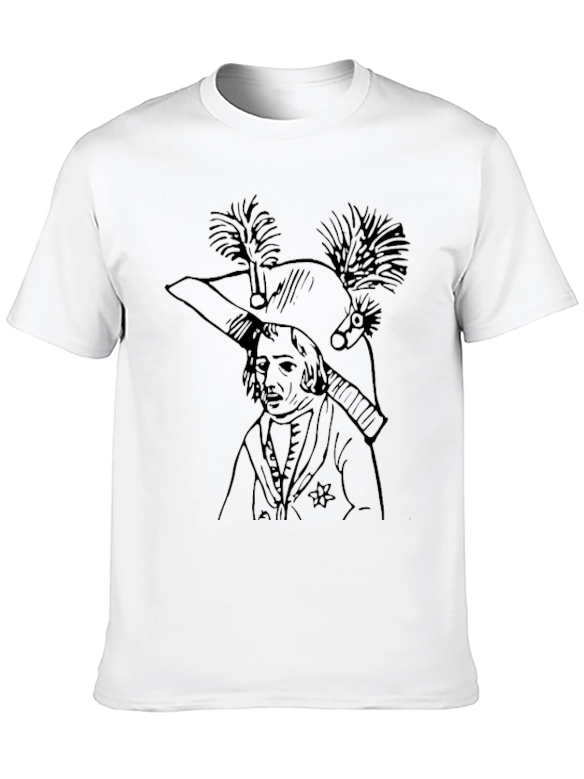 Historical Figure Graphic Tee