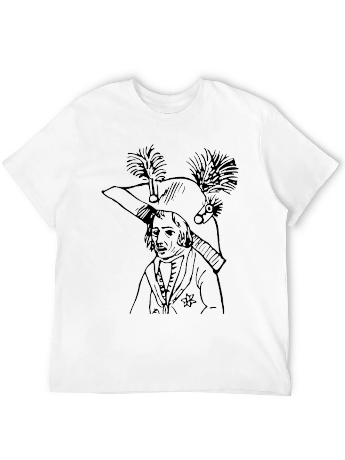 Historical Figure Graphic Tee