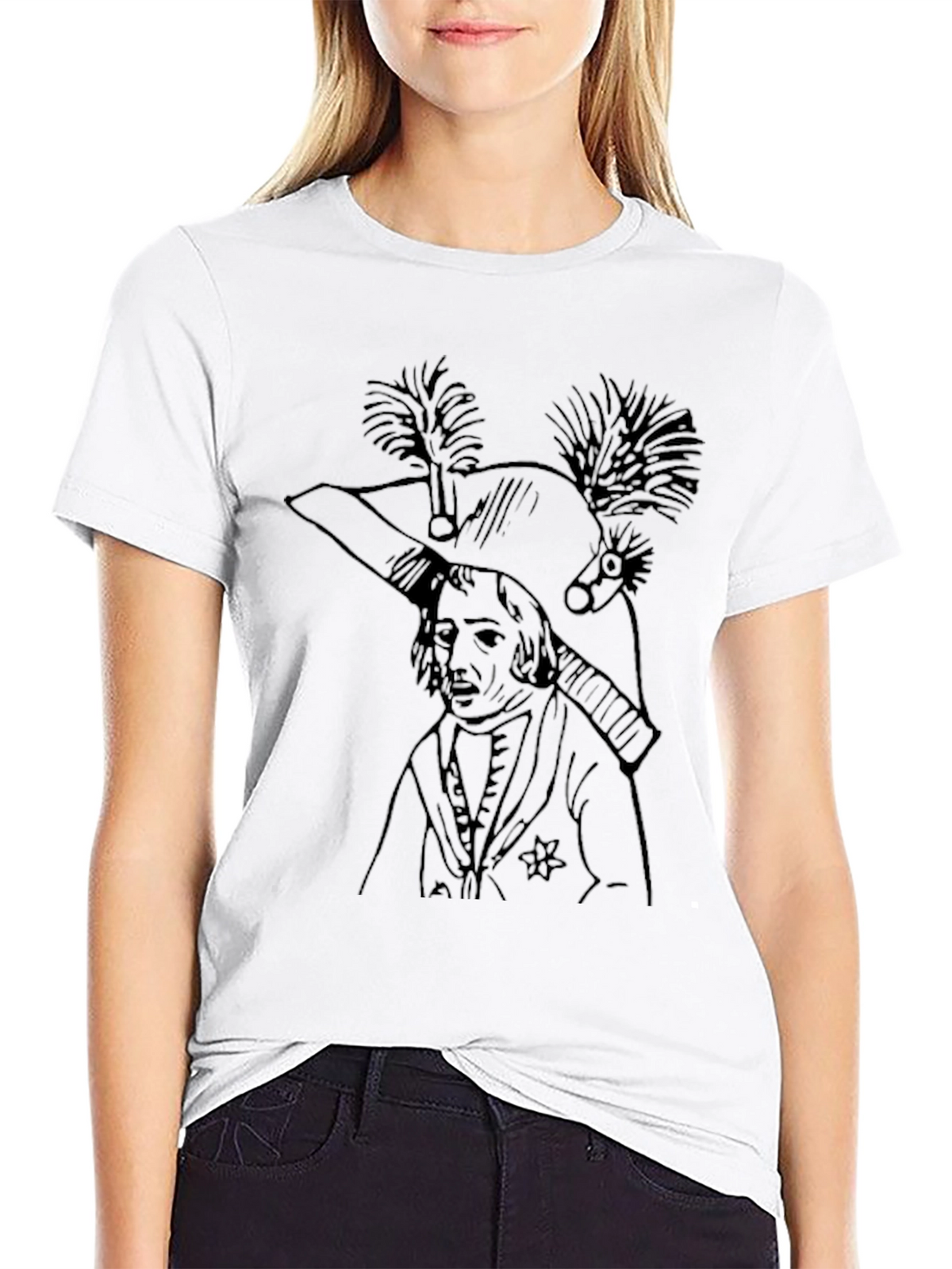 Historical Figure Graphic Tee