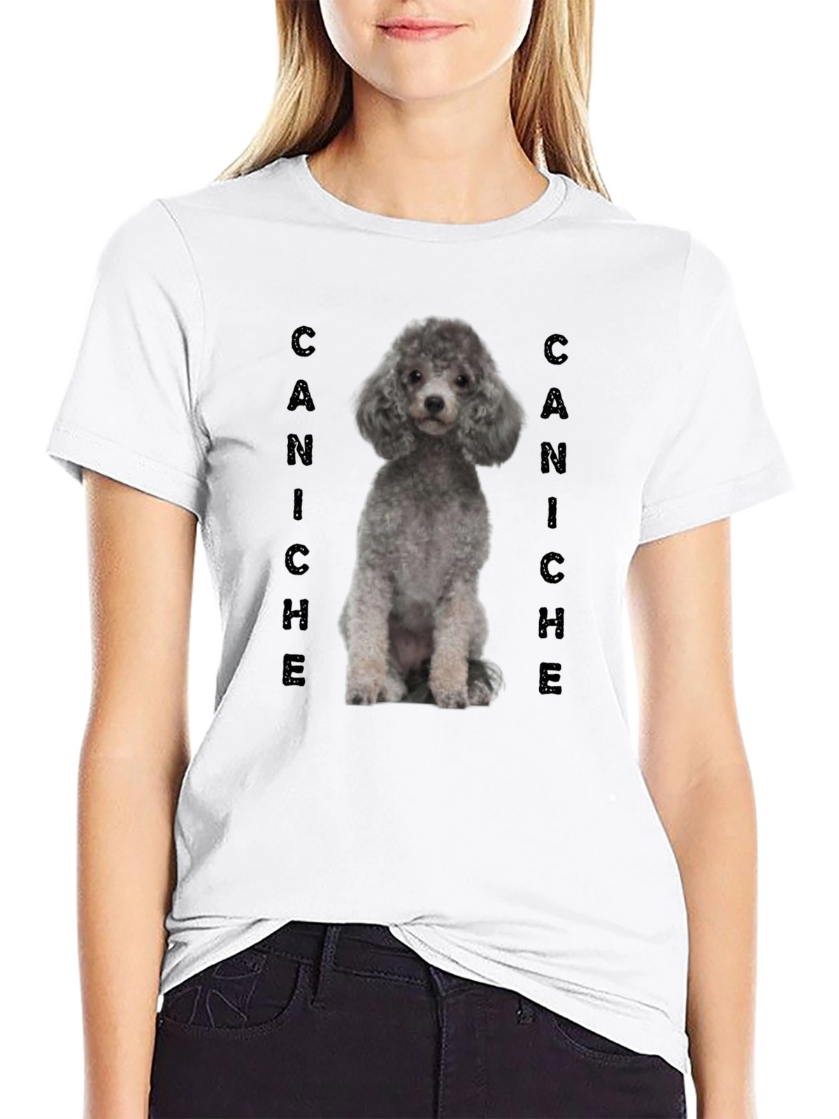 Caniche Dog T-Shirt | Unisex Fashion Tee