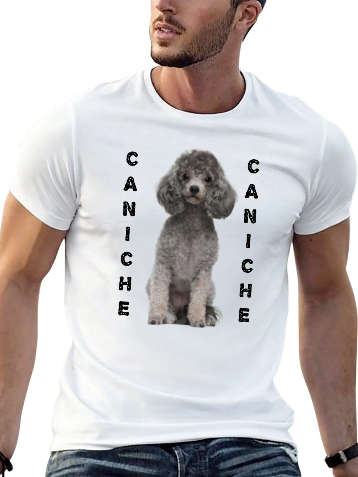 Caniche Dog T-Shirt | Unisex Fashion Tee