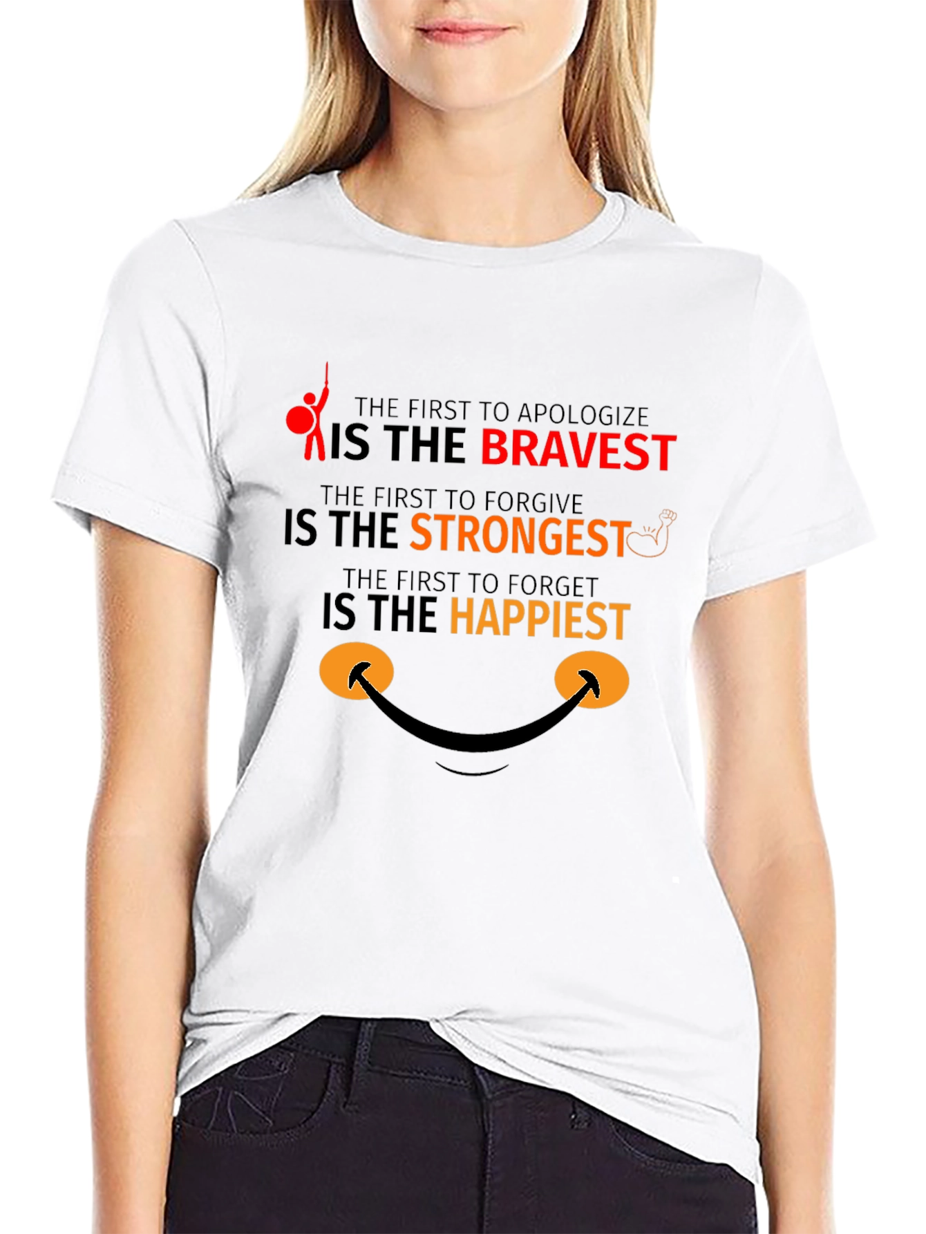 Bravery Strongest Happy T-Shirt
