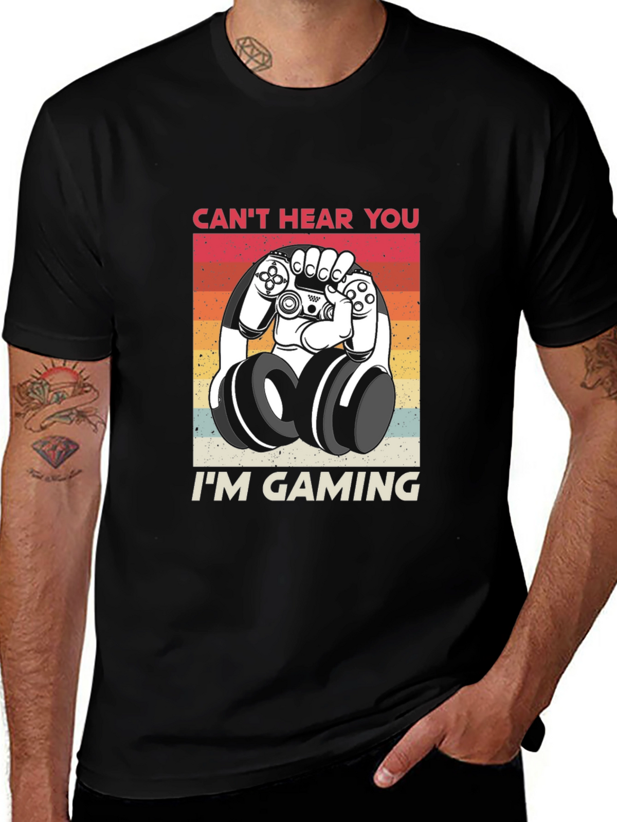 Gamer Mode T-Shirt - Cant Hear You Im Gaming