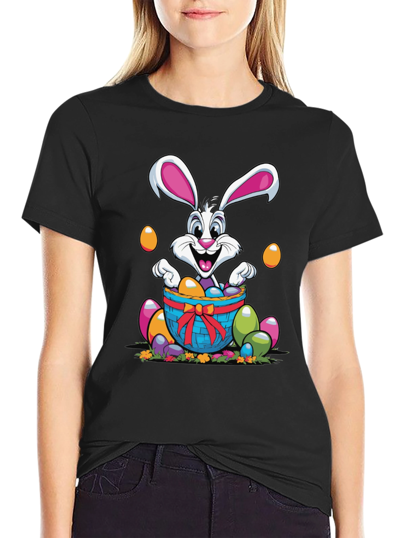 Easter Bunny Basket T-Shirt