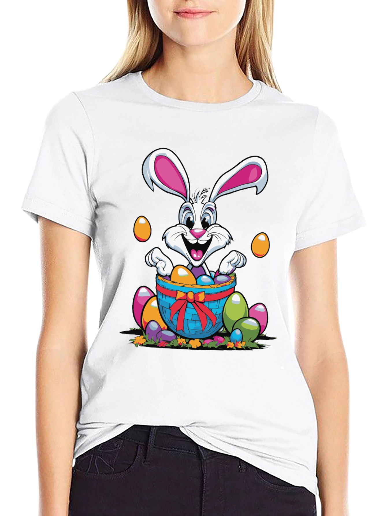 Easter Bunny Basket T-Shirt