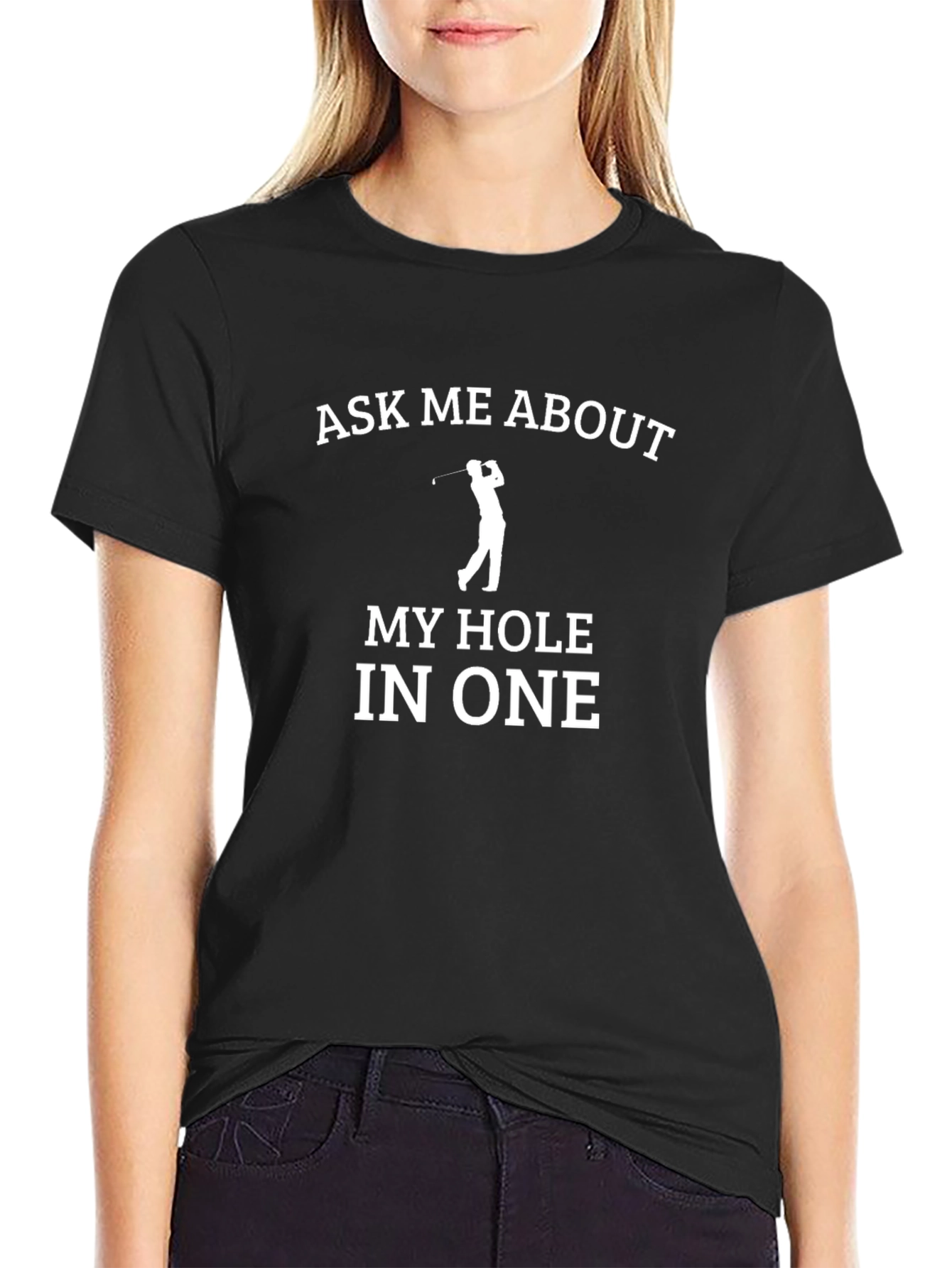 Golf Hole In One Graphic T-Shirt