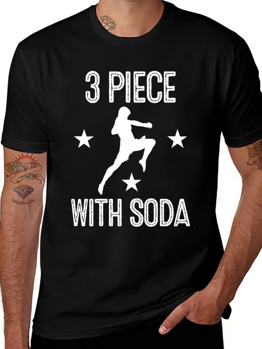 3 Piece with Soda Graphic Tee