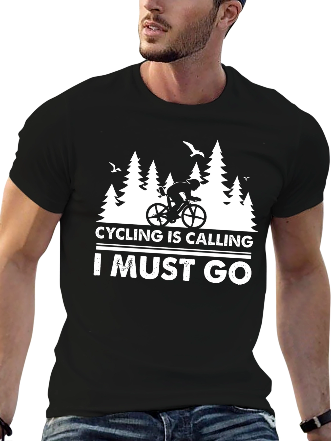 Cycling is Calling I Must Go T-Shirt