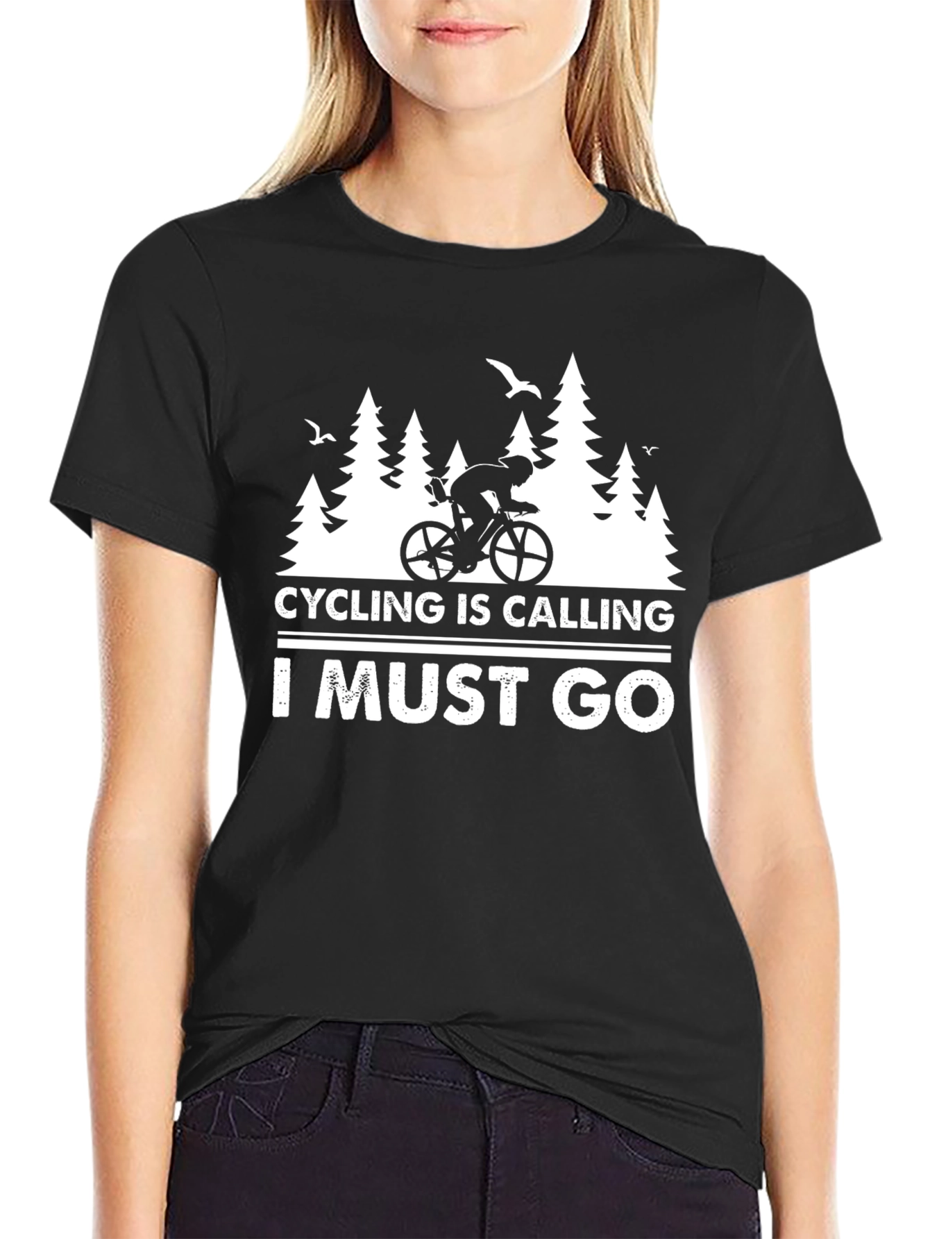 Cycling is Calling I Must Go T-Shirt