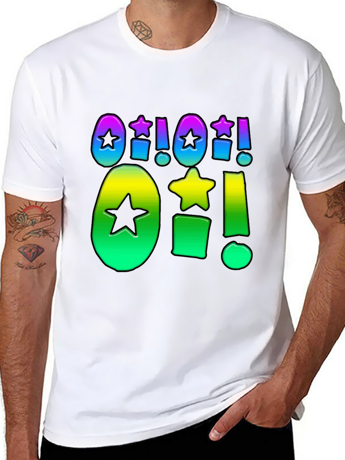 Funky Graphic T-Shirt - Oh! Star Burst