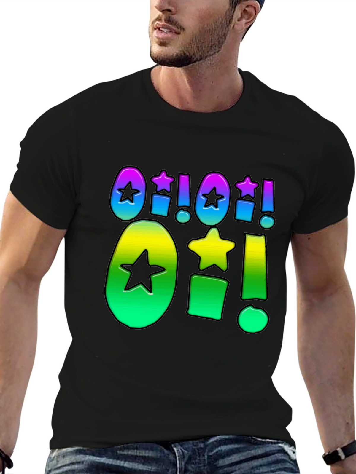 Funky Graphic T-Shirt - Oh! Star Burst