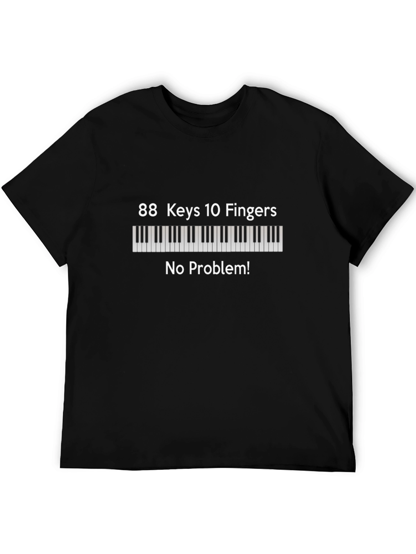 88 Keys 10 Fingers - Piano Player T-Shirt