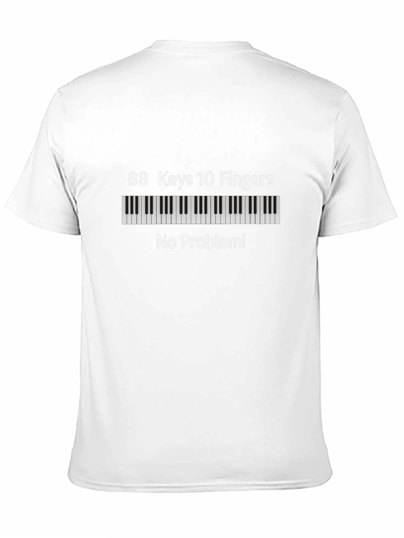 88 Keys 10 Fingers - Piano Player T-Shirt