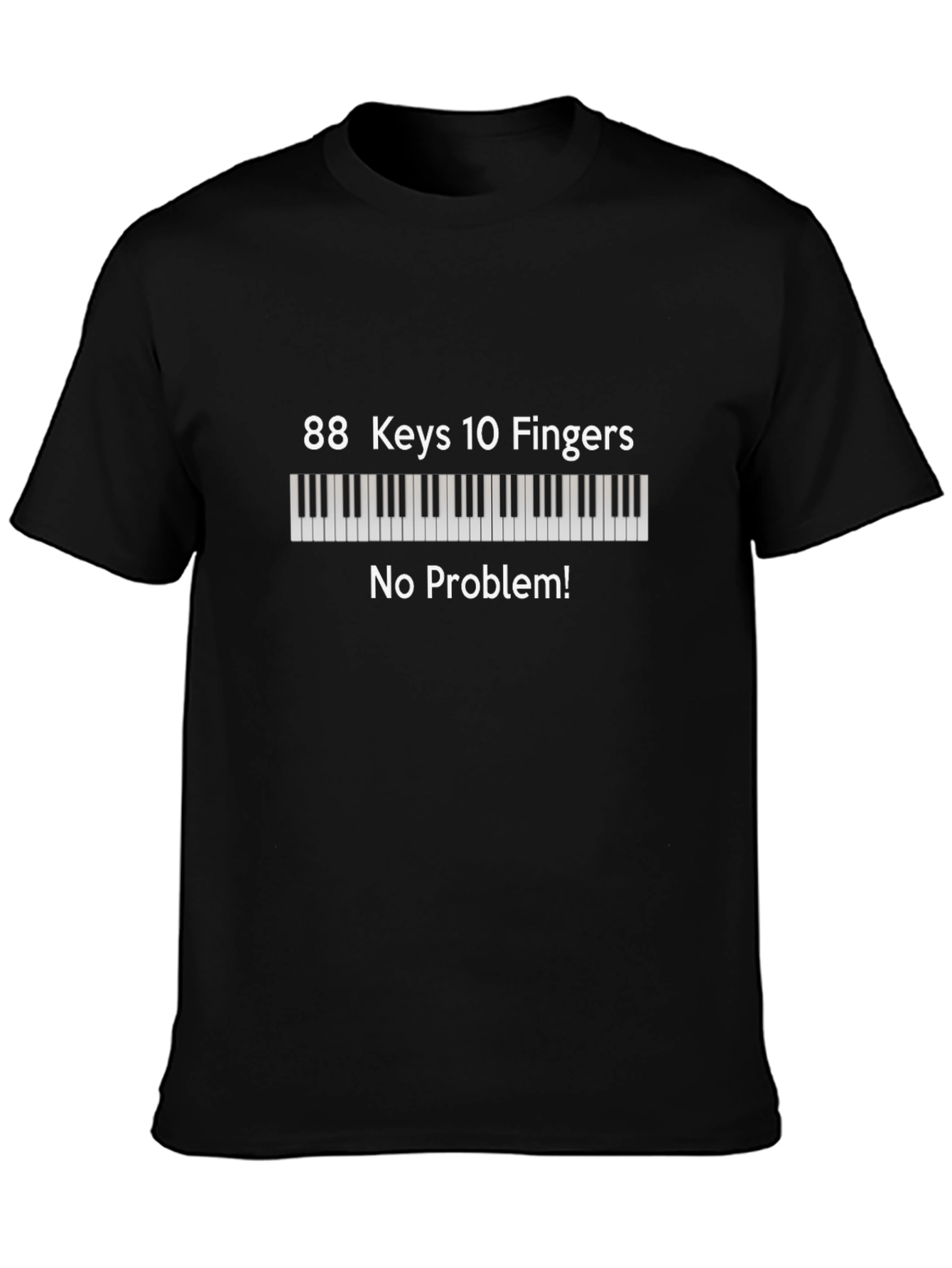88 Keys 10 Fingers - Piano Player T-Shirt