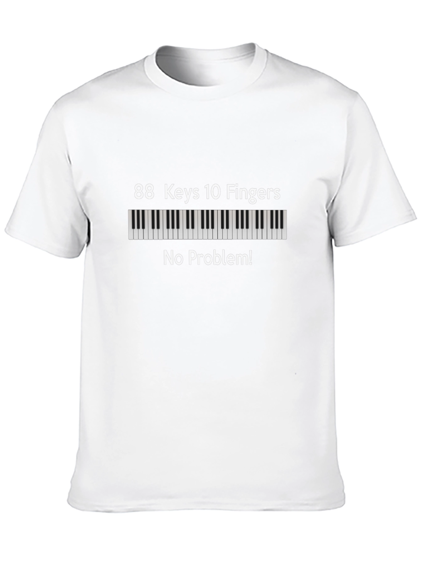 88 Keys 10 Fingers - Piano Player T-Shirt