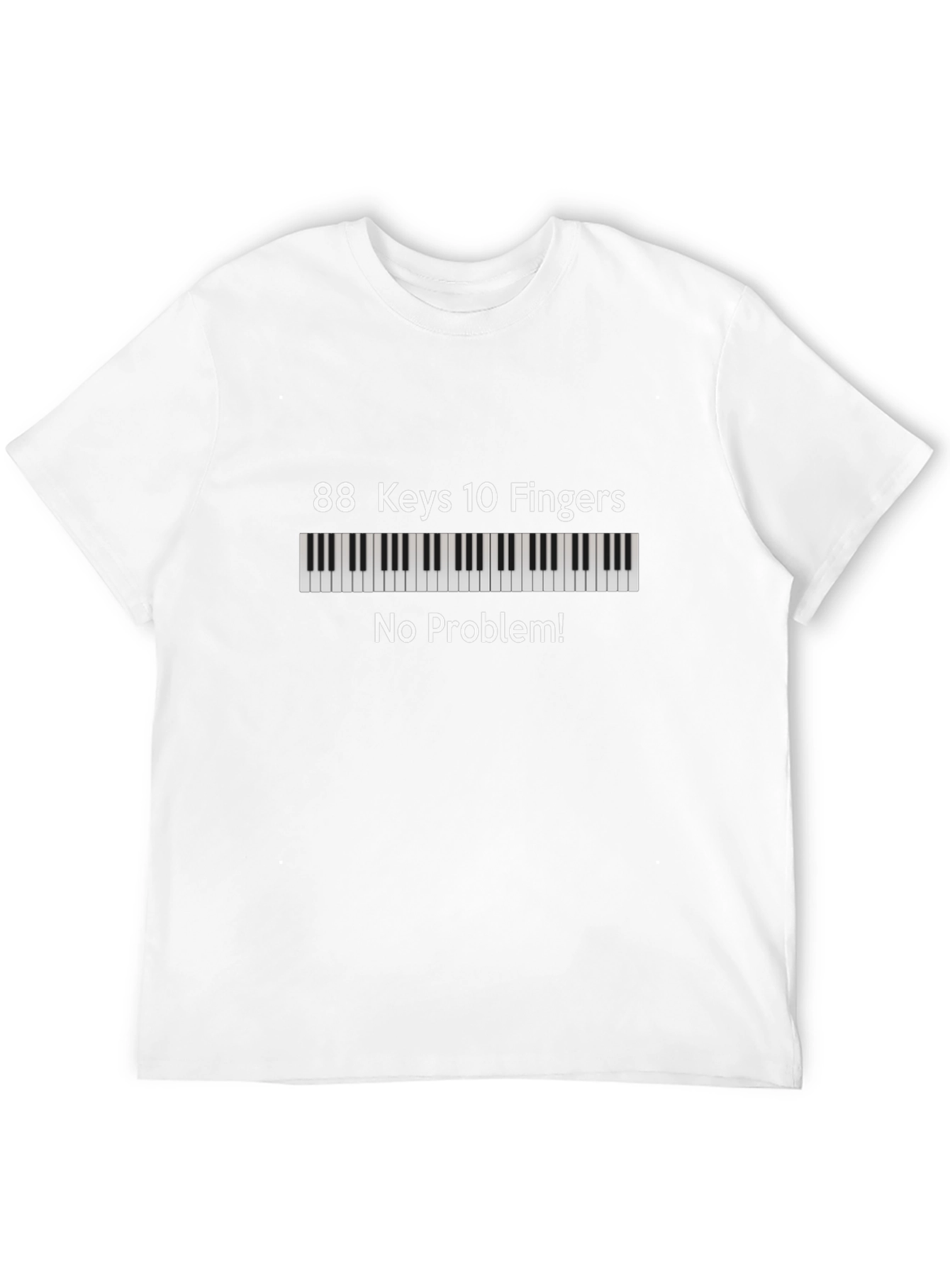 88 Keys 10 Fingers - Piano Player T-Shirt