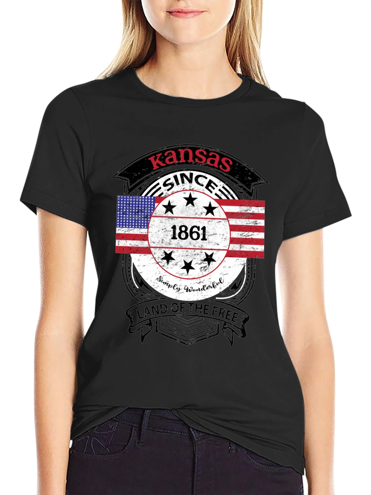 Kansas Since 1861 Graphic T-Shirt