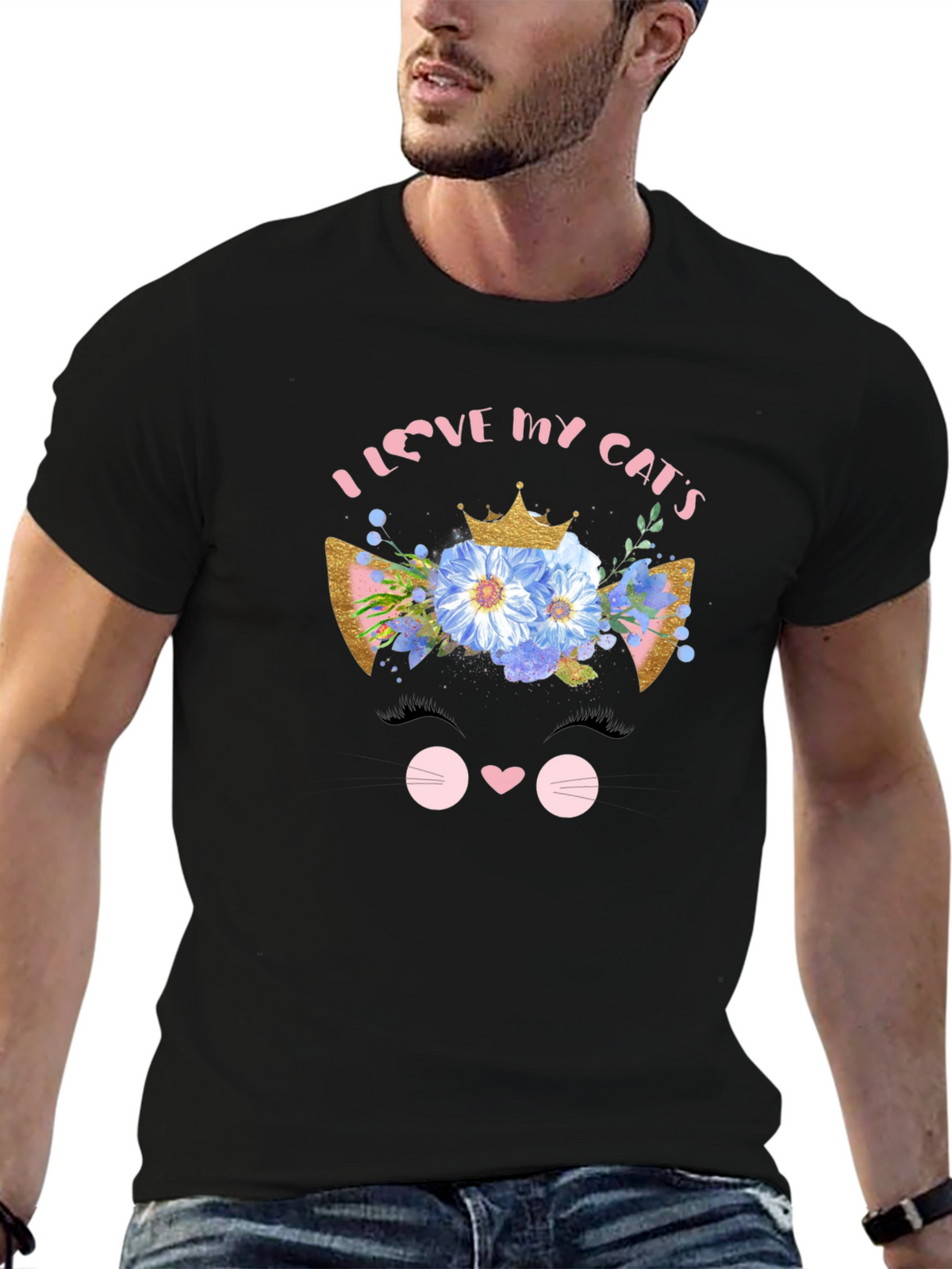 I Love My Cats T-Shirt