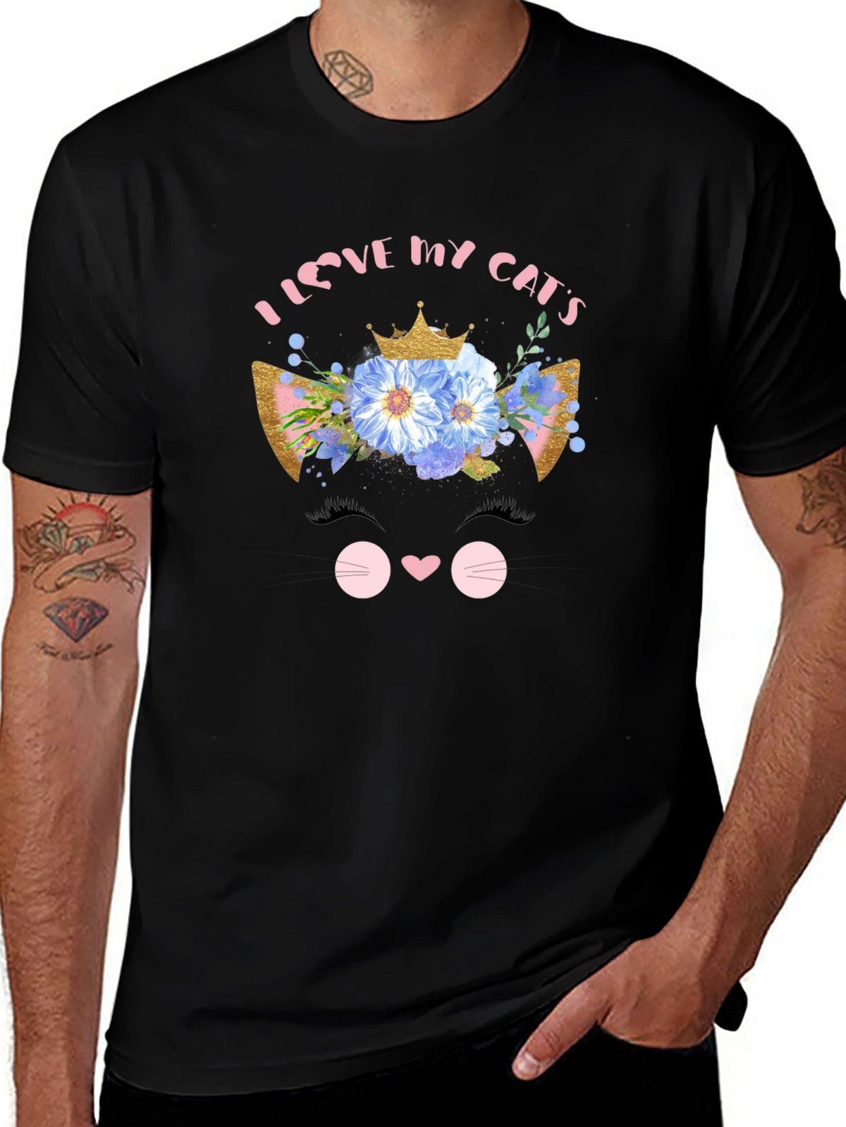 I Love My Cats T-Shirt