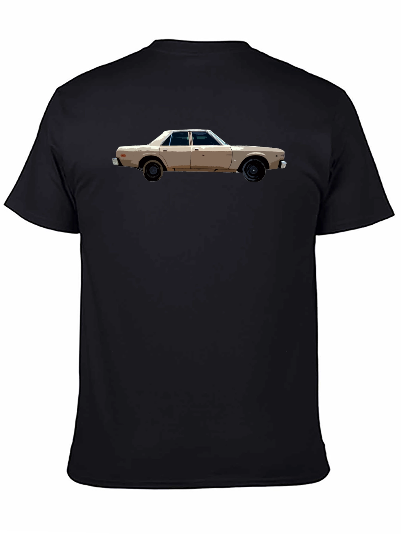 Classic Car Graphic Tee - Mens Black T-Shirt