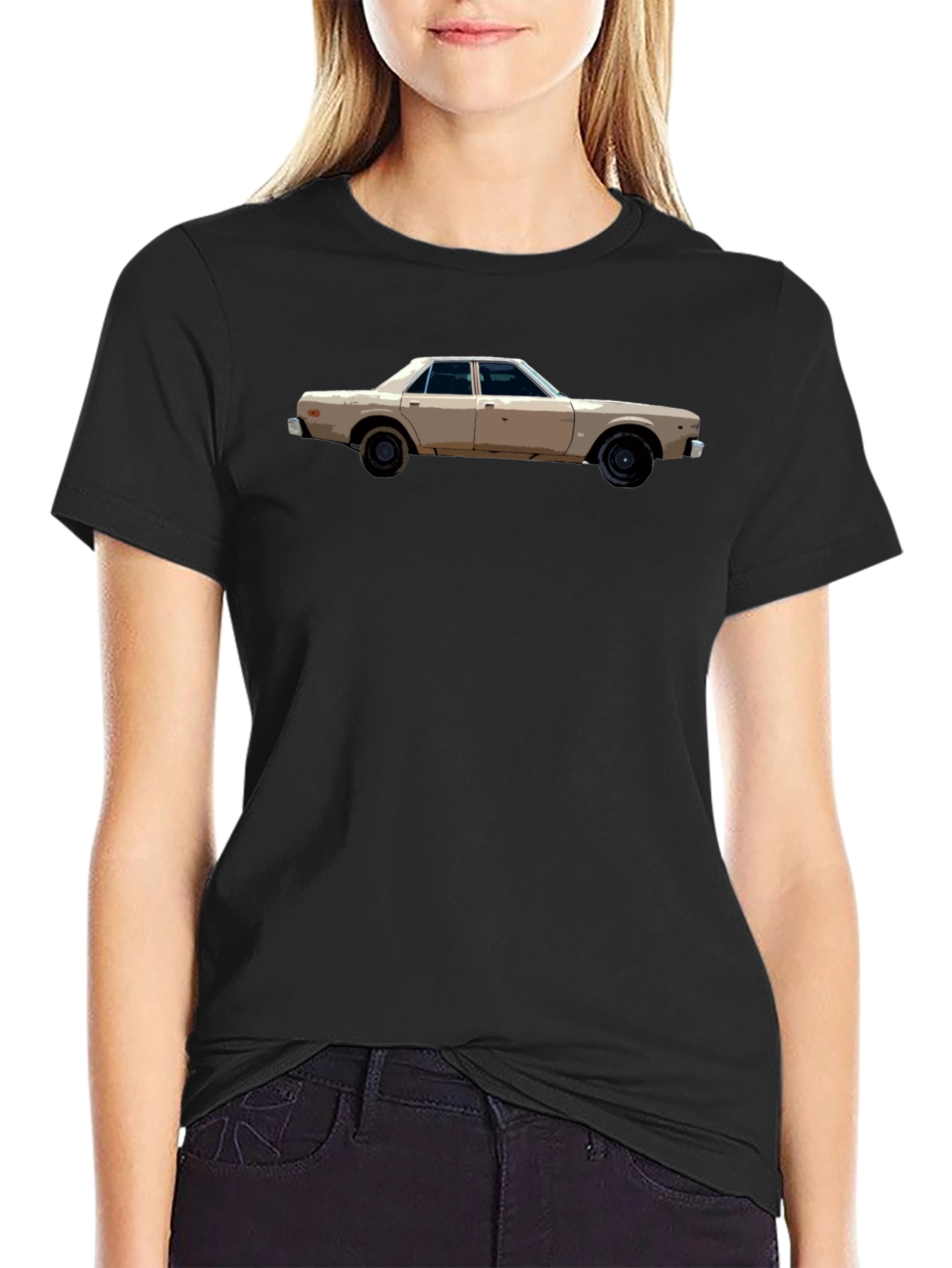 Classic Car Graphic Tee - Mens Black T-Shirt