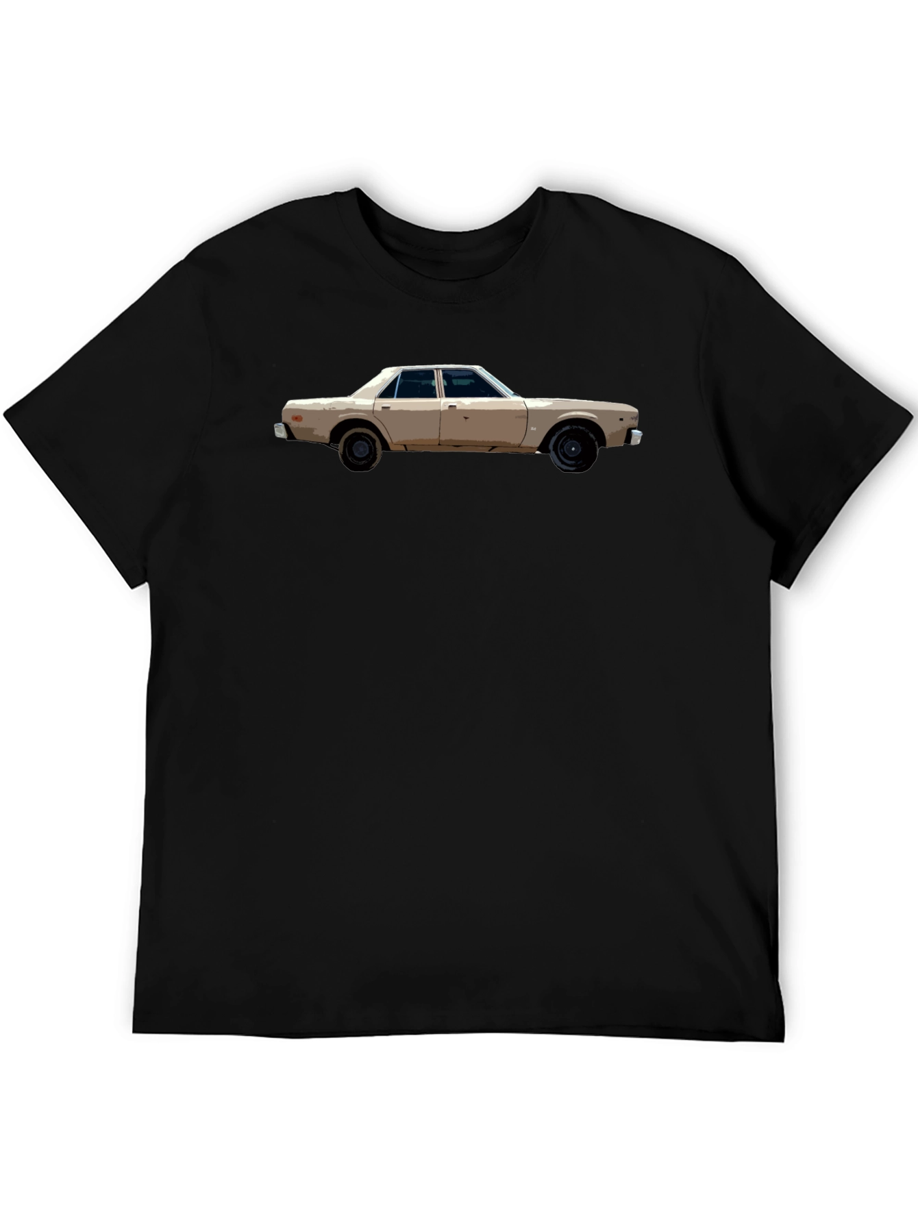 Classic Car Graphic Tee - Mens Black T-Shirt
