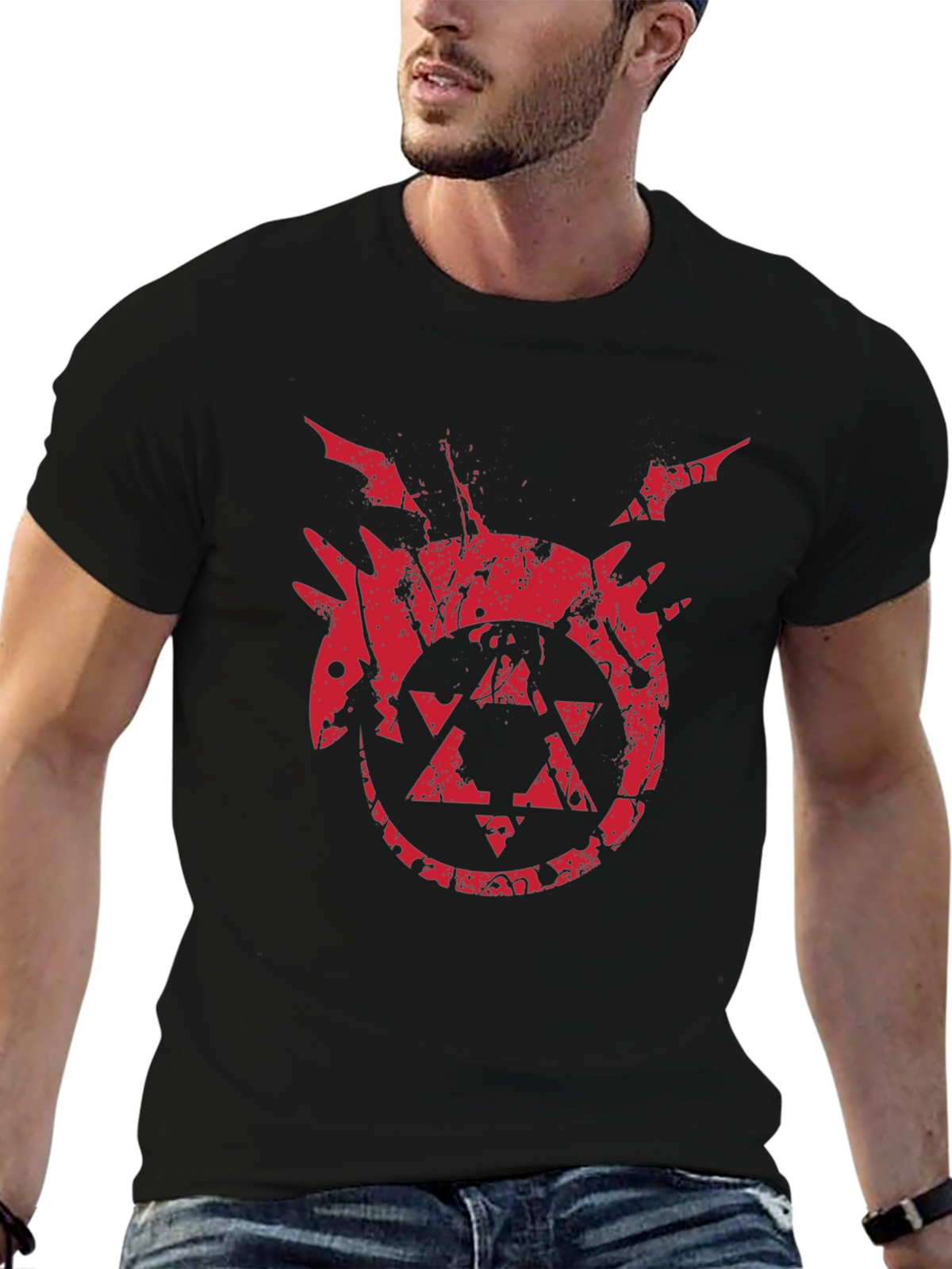 Ouroboros Emblem T-Shirt - Black