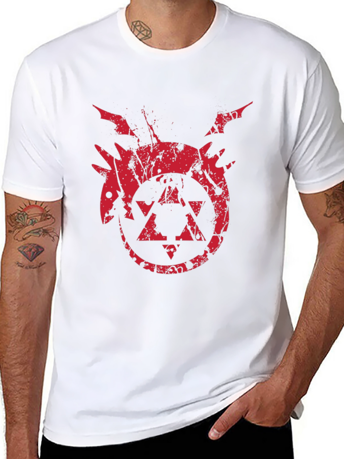 Ouroboros Emblem T-Shirt - Black