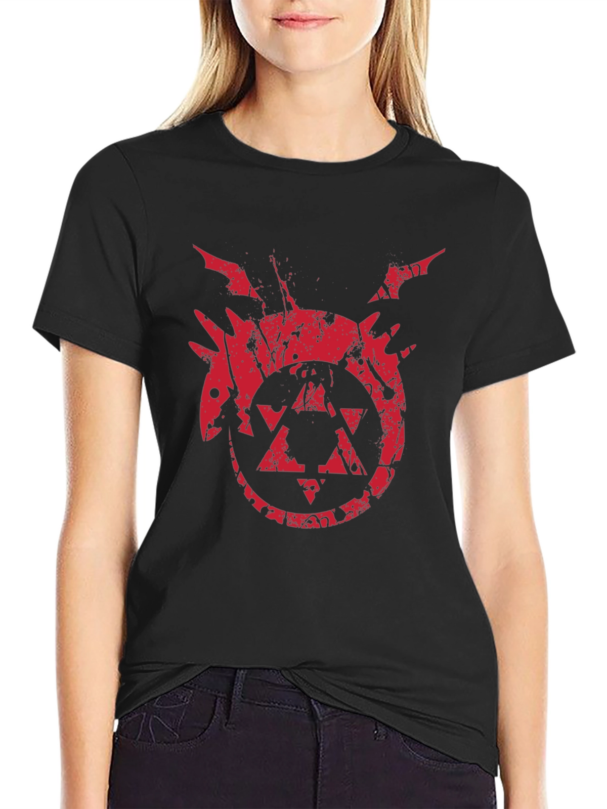 Ouroboros Emblem T-Shirt - Black