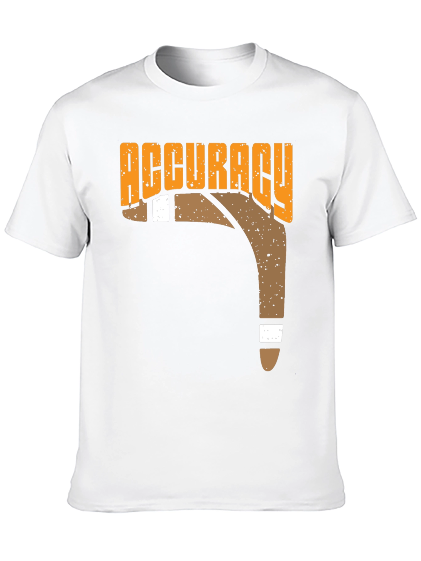 Accuracy Boomerang T-Shirt Black Casual Tee