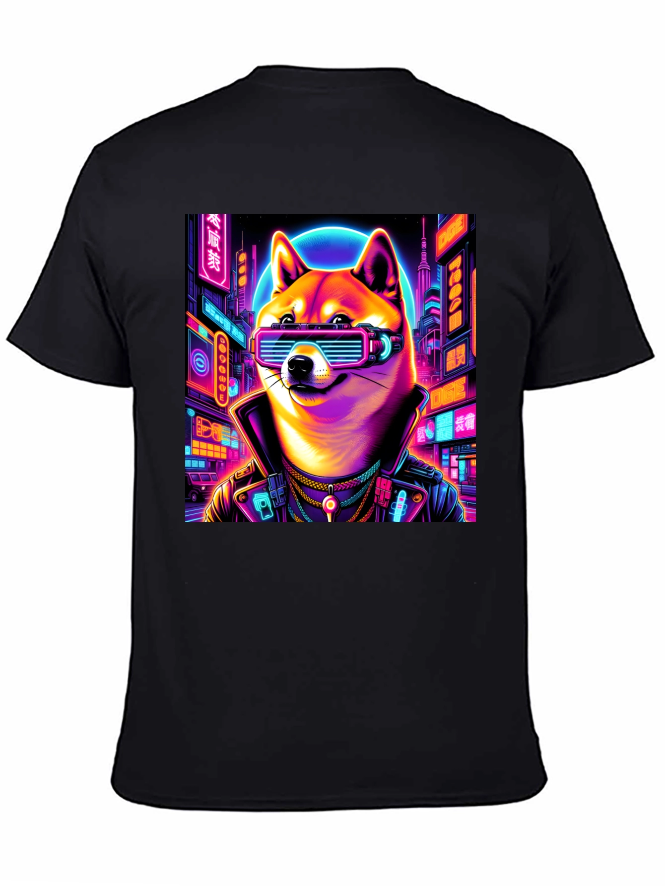 Cyberpunk Doge T-Shirt