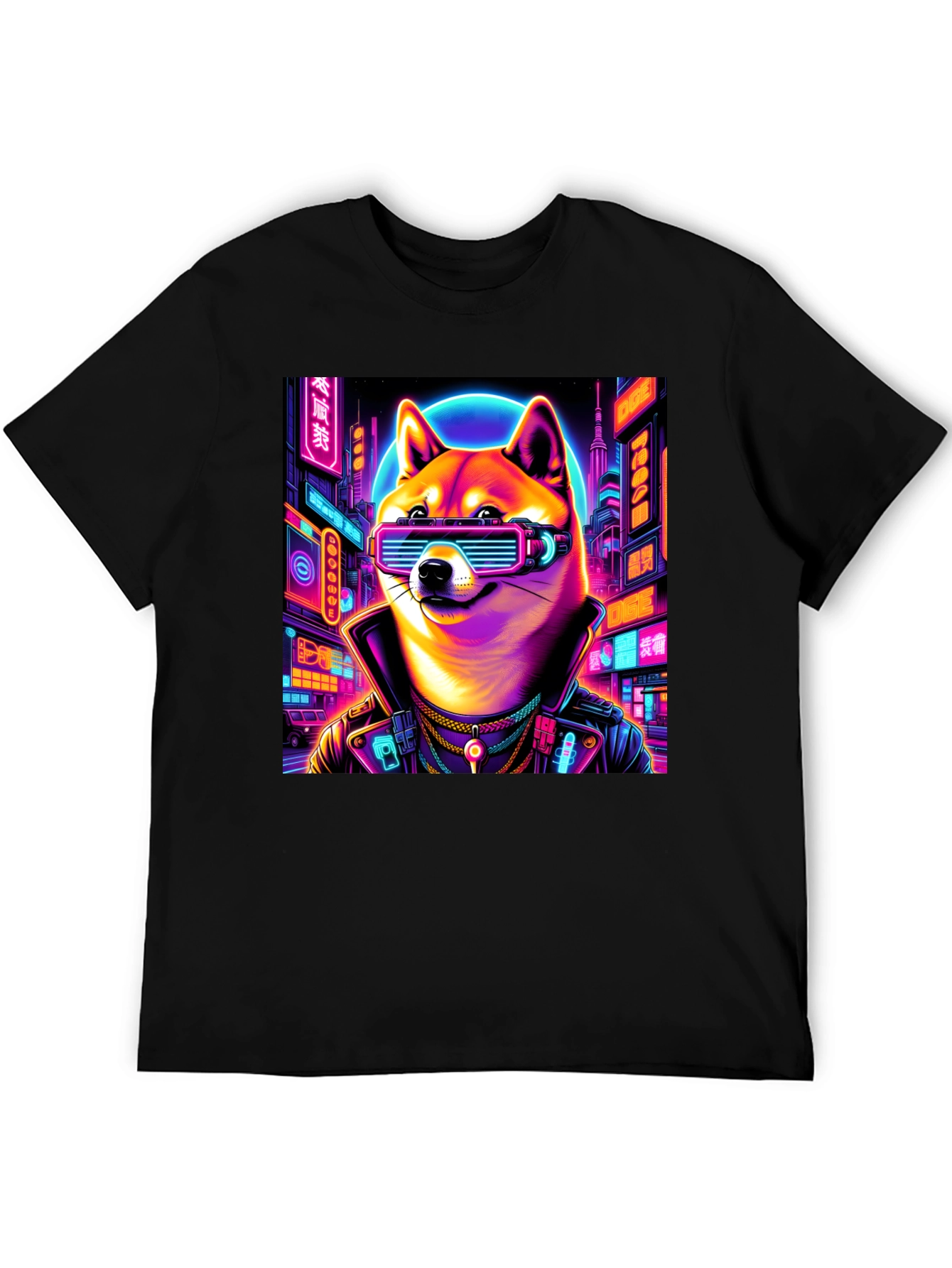 Cyberpunk Doge T-Shirt