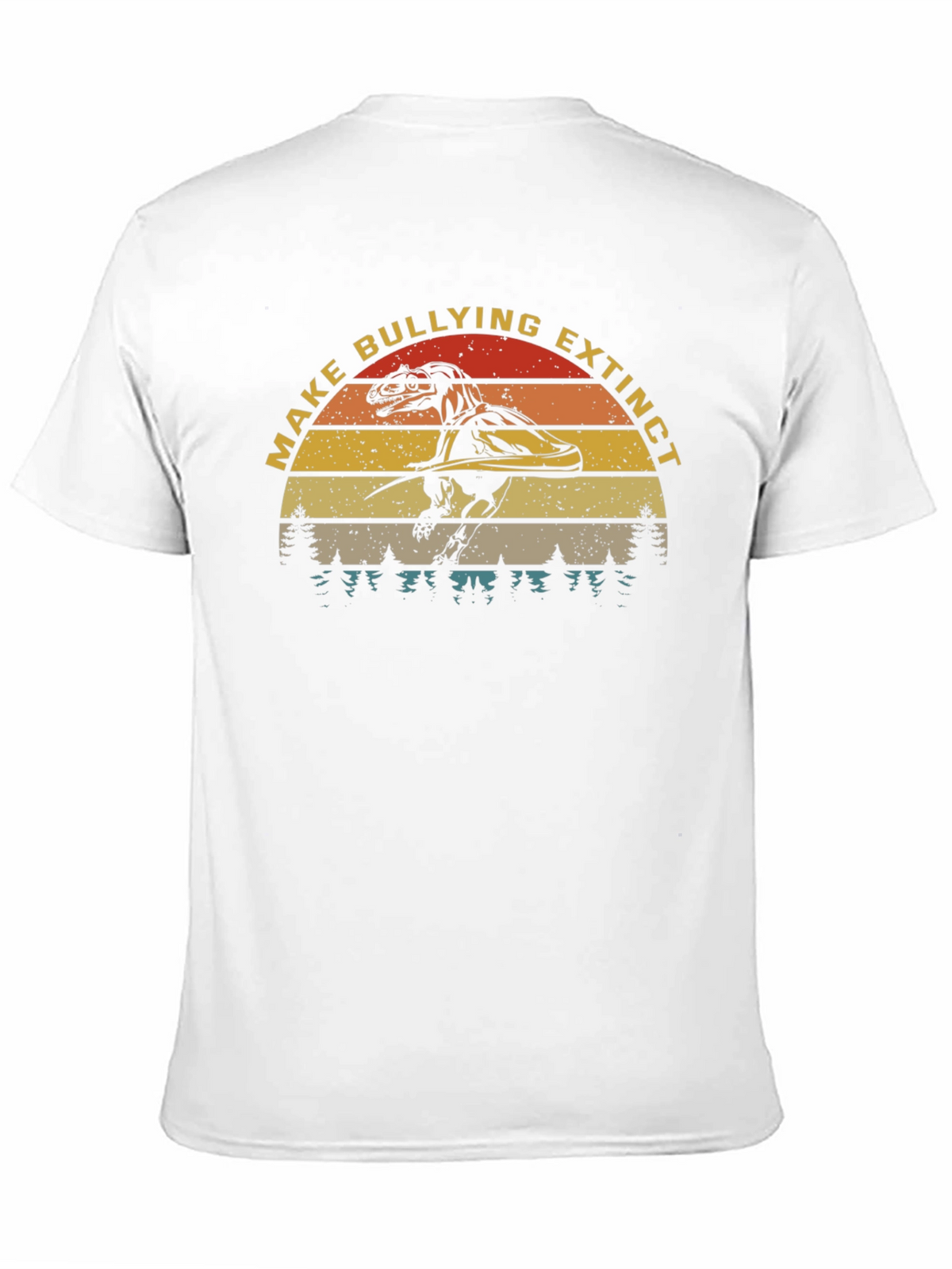 Make Bullying Extinct Dinosaur T-Shirt