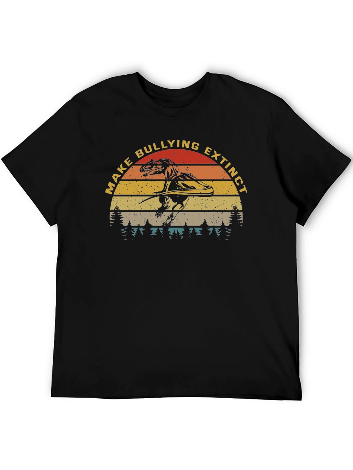 Make Bullying Extinct Dinosaur T-Shirt