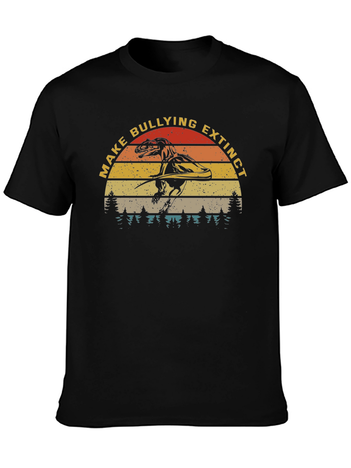 Make Bullying Extinct Dinosaur T-Shirt