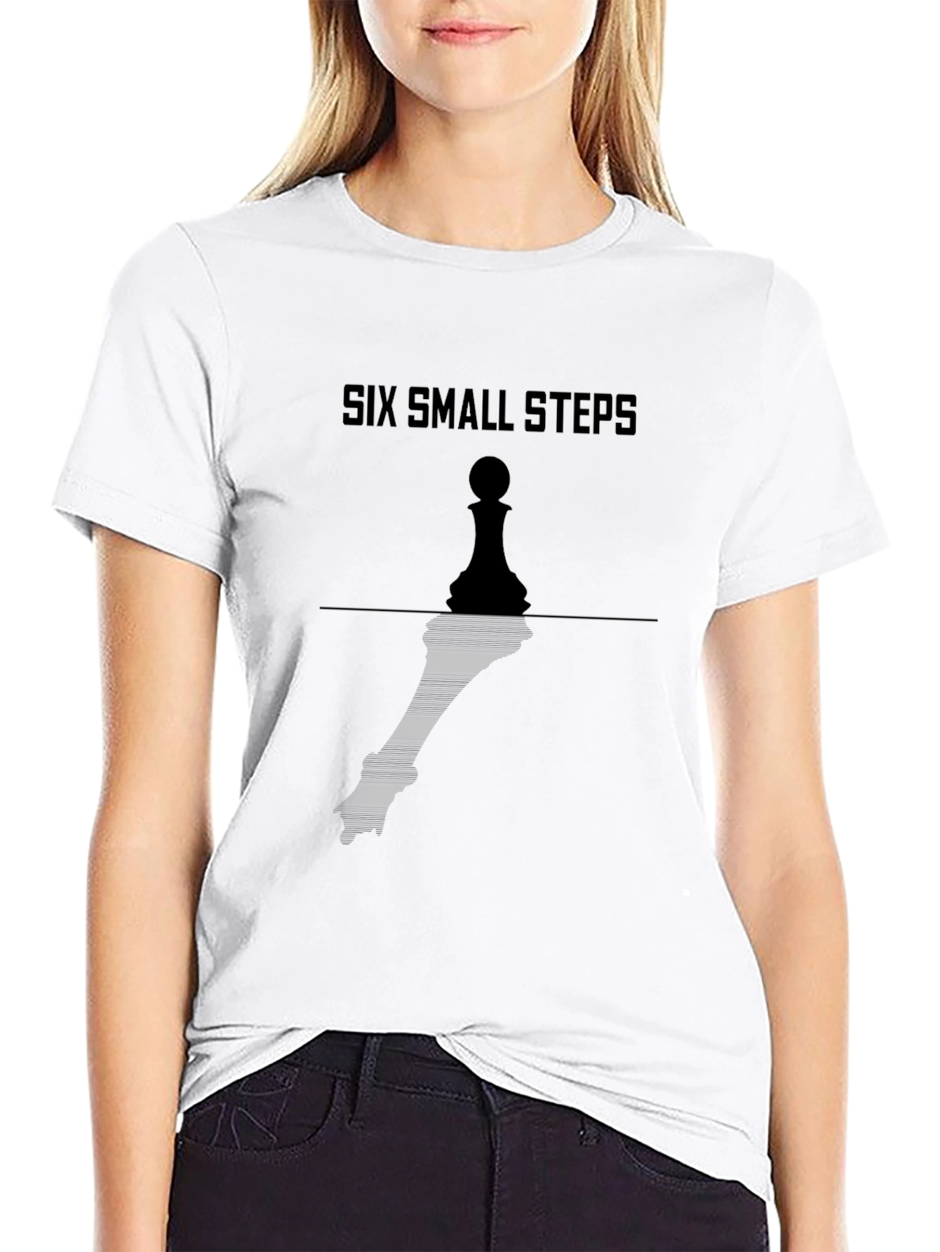 Six Small Steps Chess T-Shirt