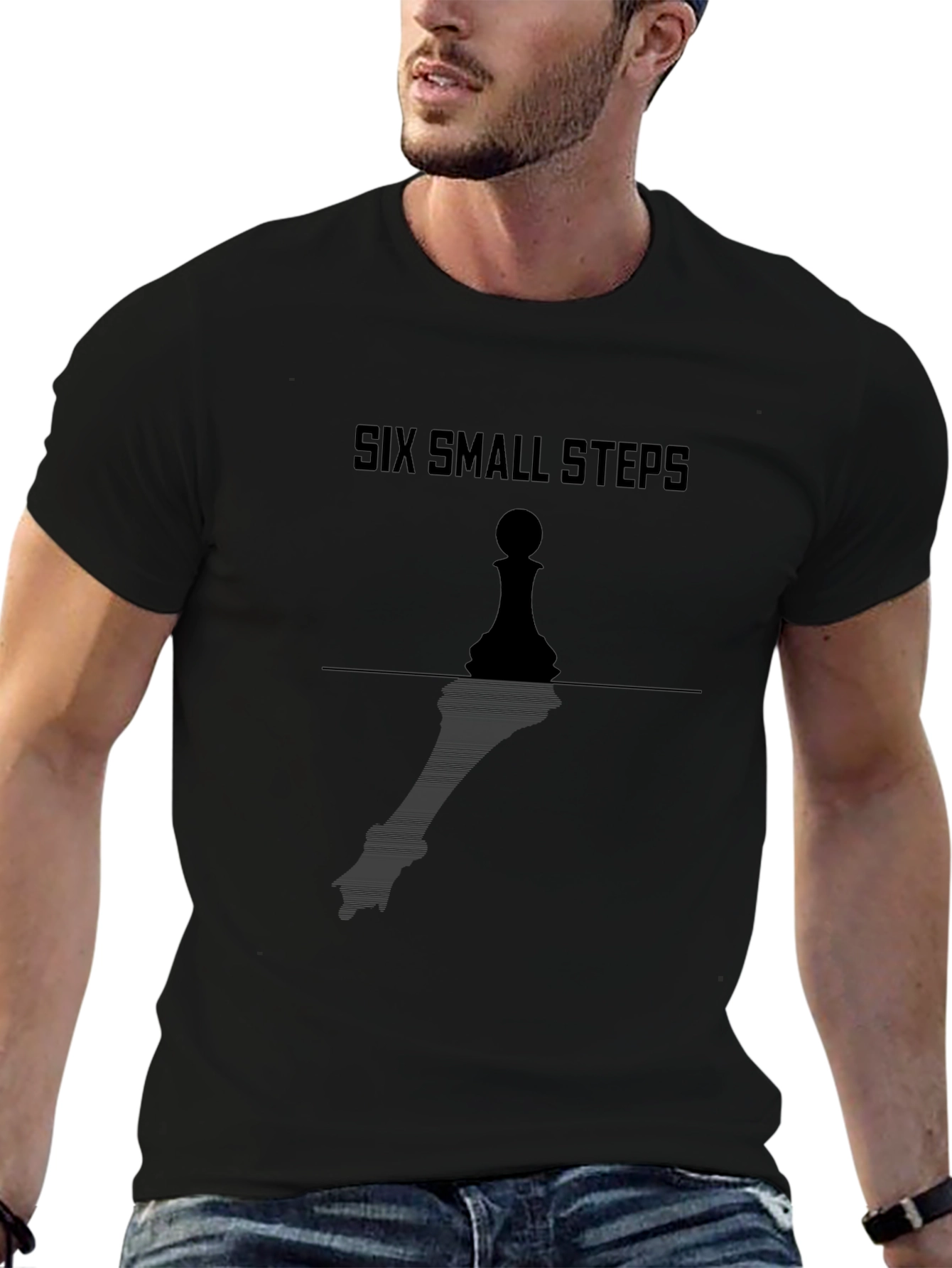 Six Small Steps Chess T-Shirt