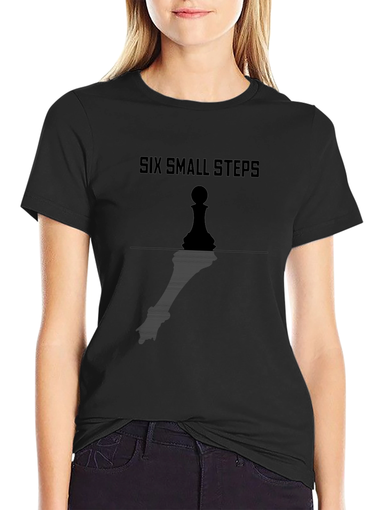 Six Small Steps Chess T-Shirt