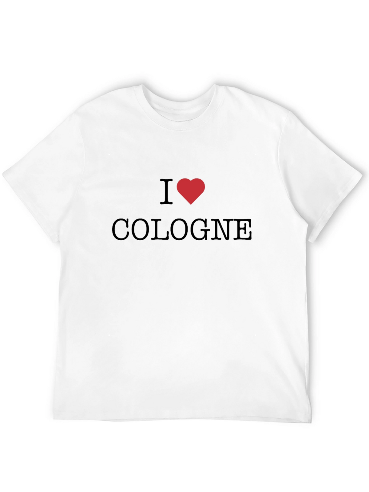 I Heart Cologne Black T-Shirt