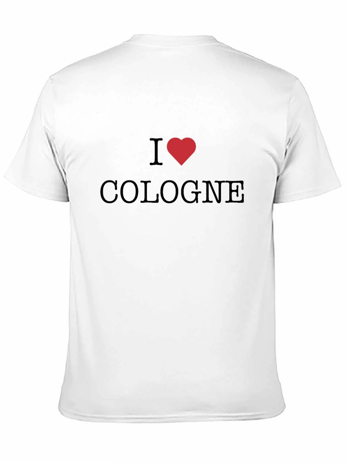 I Heart Cologne Black T-Shirt