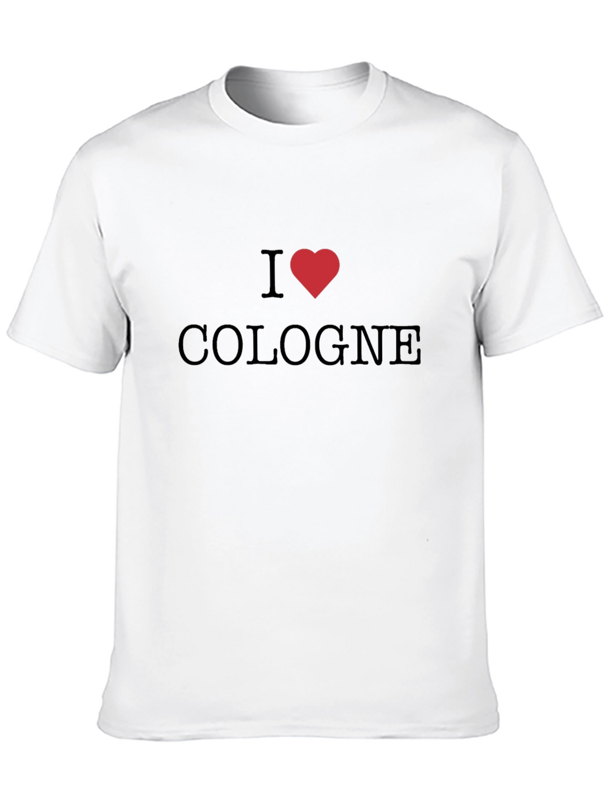 I Heart Cologne Black T-Shirt