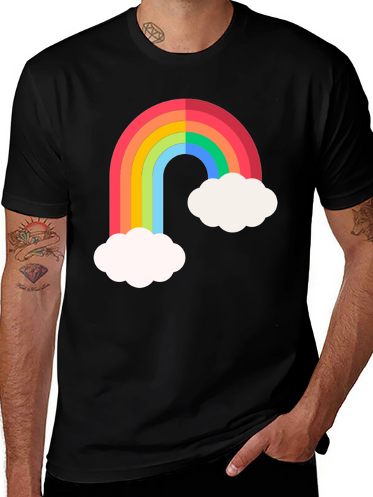 Rainbow & Cloud Graphic Tee