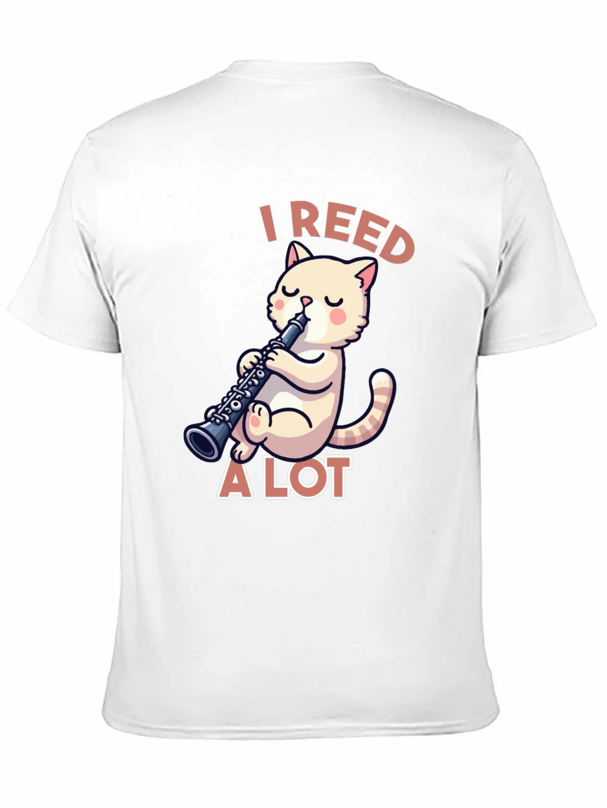 I Reed A Lot - Musician Cat T-Shirt